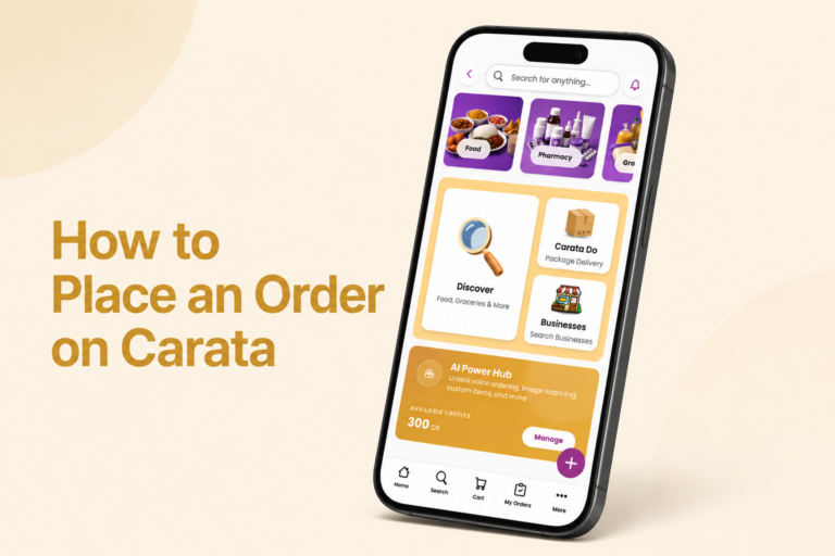 Read more about the article How to Place an Order on Carata: Master Ordering in Just a Few Simple Steps